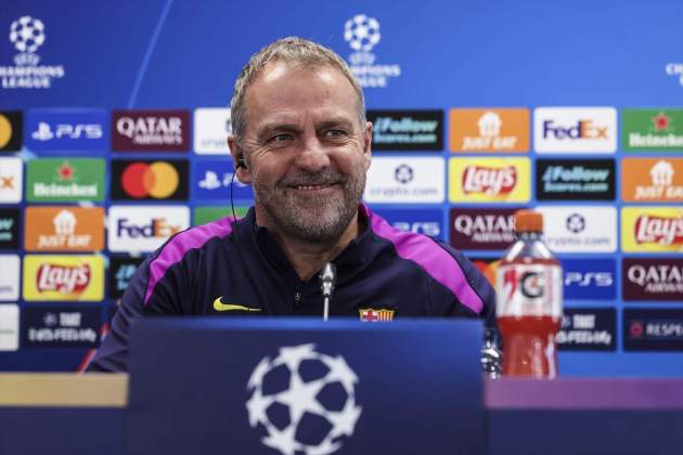 Hansi Flick entrenador Barça Foto Europa Press