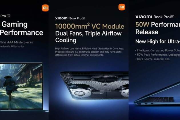 Xiaomi Book Pro 14 promete ejecutar juegos AAA