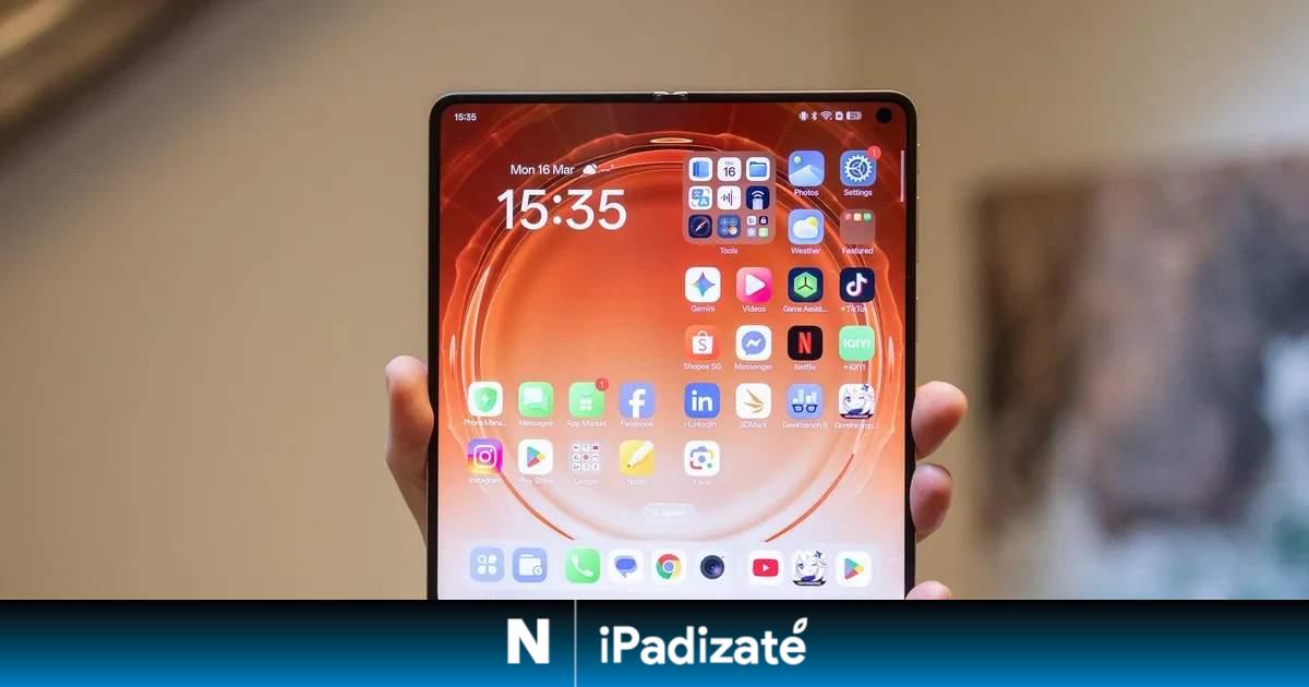 El OPPO Find N6 es el nuevo smartphone plegable perfecto que no podrás comprar