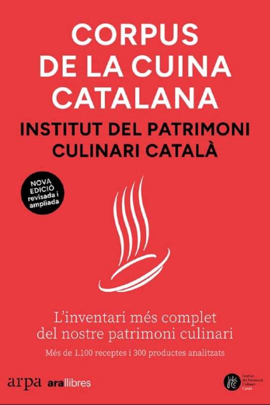 Portada de la 4a edició del Corpus de la Cuina Catalana. / Foto: Cedida