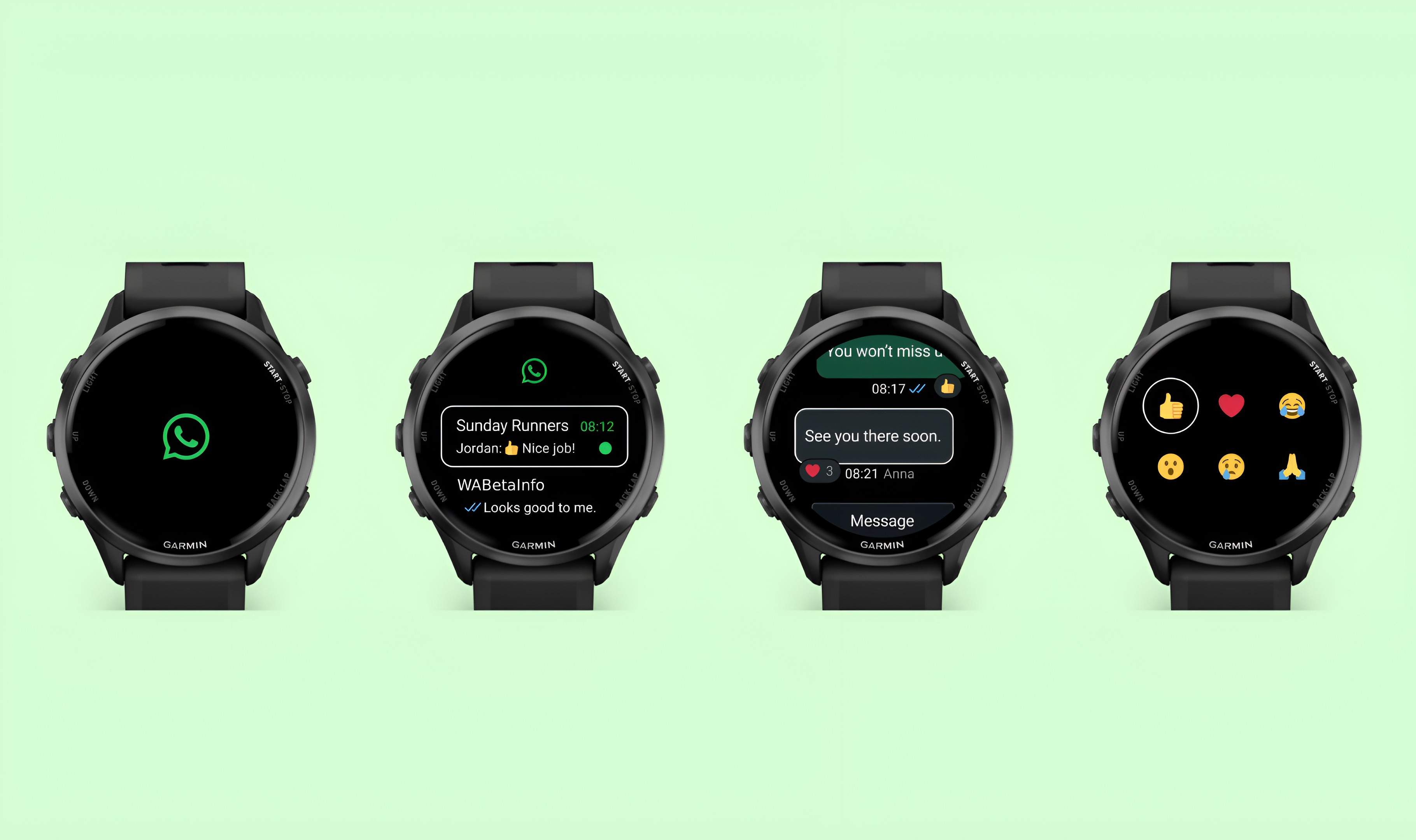 WhatsApp llança la seva app per als rellotges Garmin