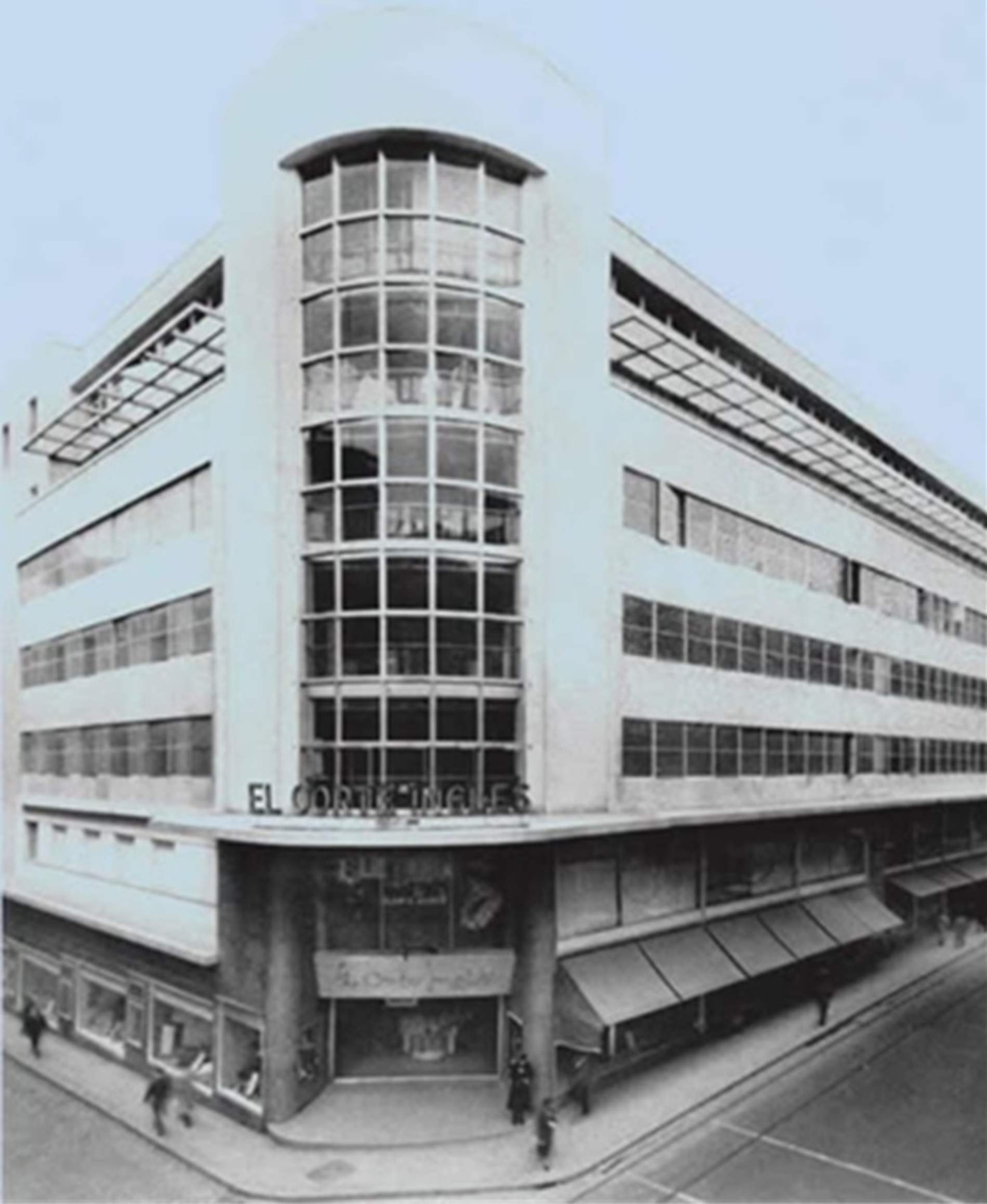 Edifici El Corte Inglés. Carrer Preciados. Madrid (1950). Font Fundación Goerlinch Madrid