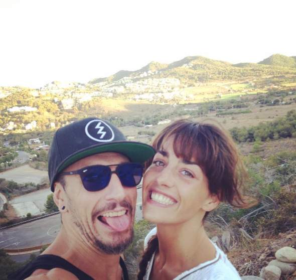 Laura, con su novio, Kiko IG2