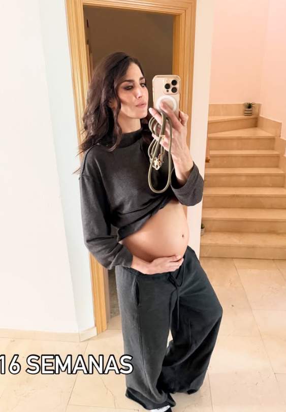 Laura Moure, embarazadísima IG