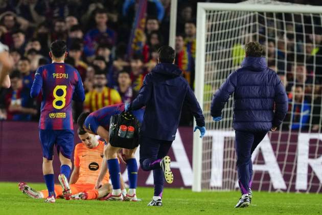 Joan Garcia lesión Barça / Foto: EFE