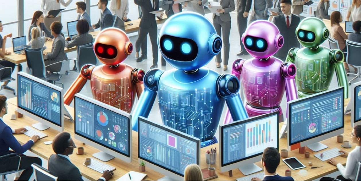 Agentes de IA en oficinas