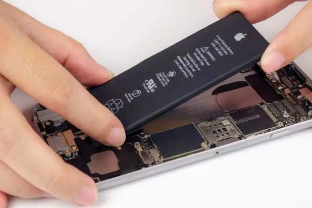 Canvi de bateria d'un iPhone
