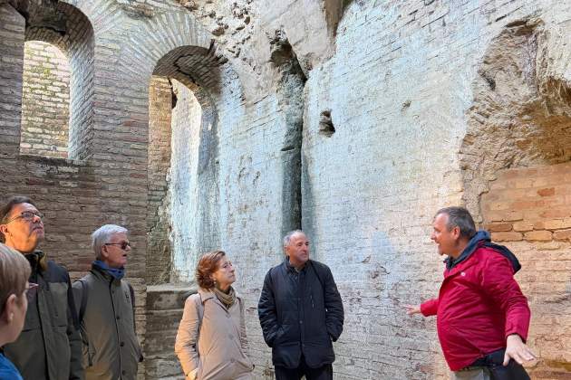 6. Las galerías del Anfiteatro de Itálica. Cedida Carles Riera