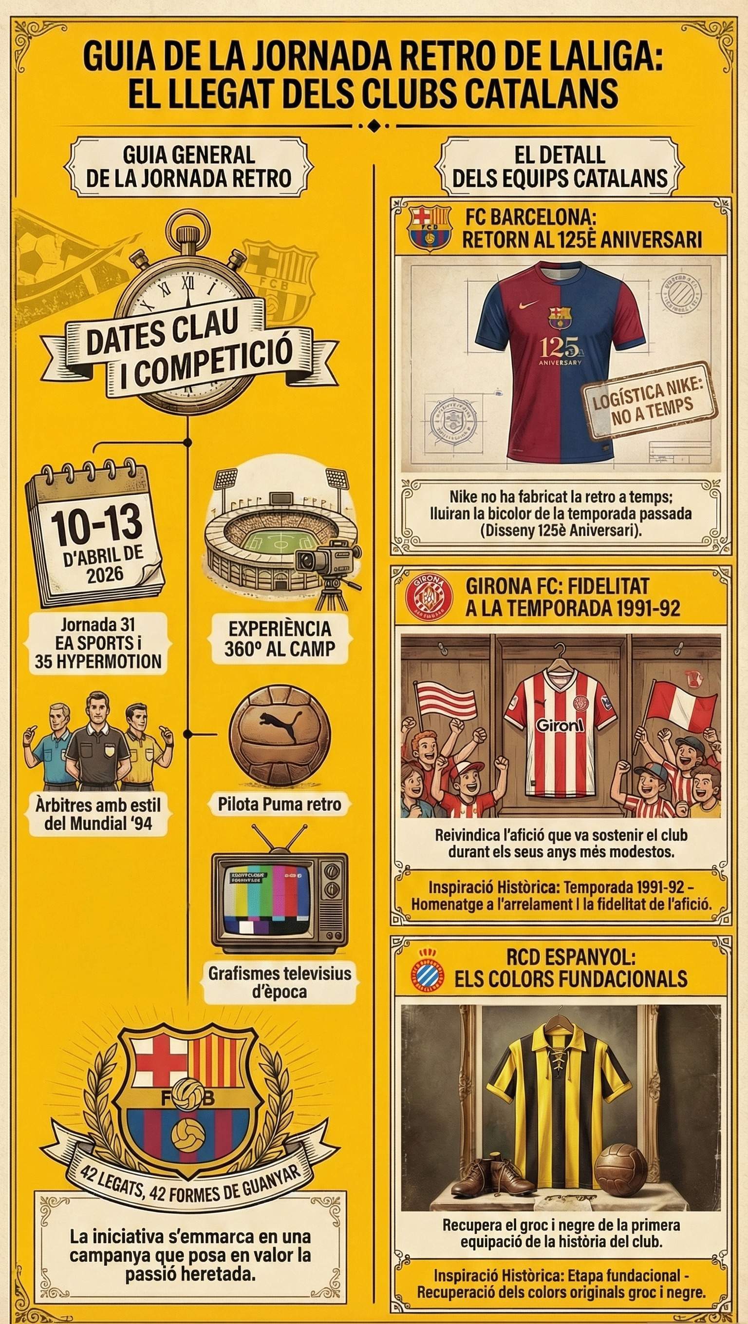 Guia jornada retro LaLiga