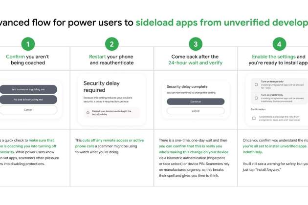 Instalar apps externas no verificadas en Android