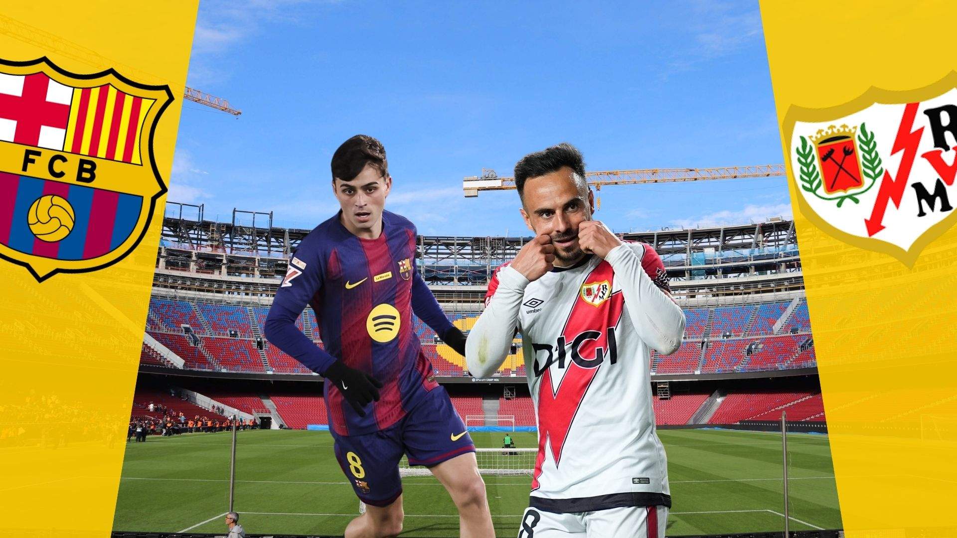 Barça - Rayo Vallecano: horario y dónde ver por TV el partido de la 29ª jornada de LaLiga EA Sports