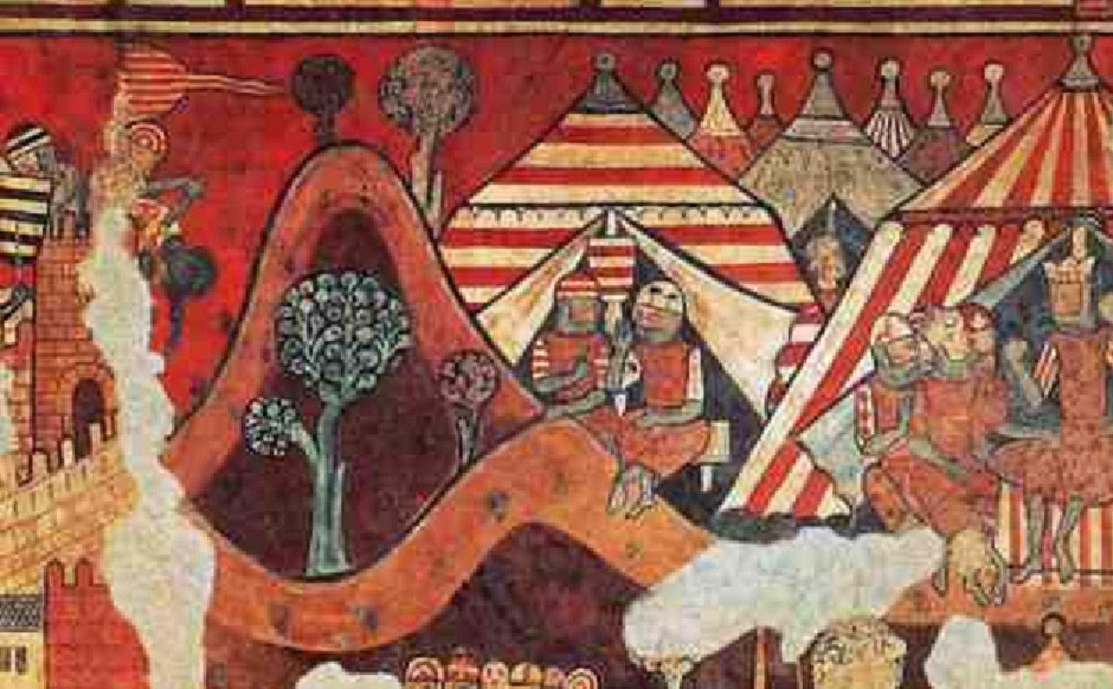 Jaume I en la conquesta de Mallorca. Font MNAC