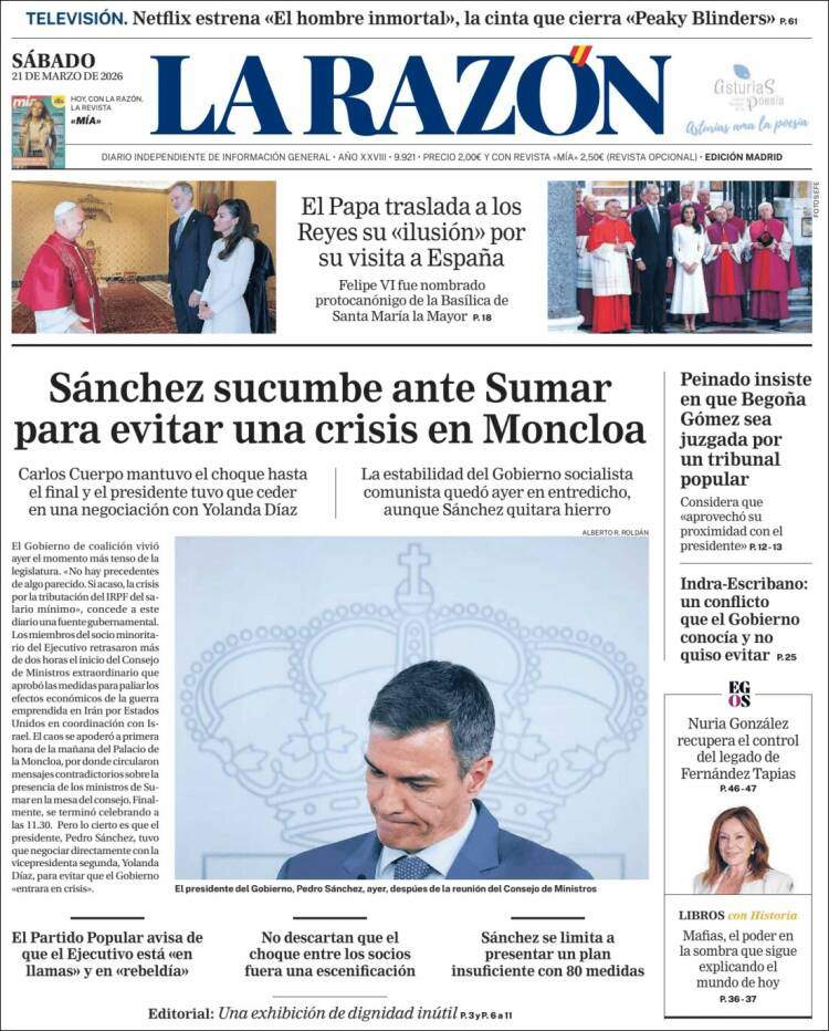 'La Razón' 21