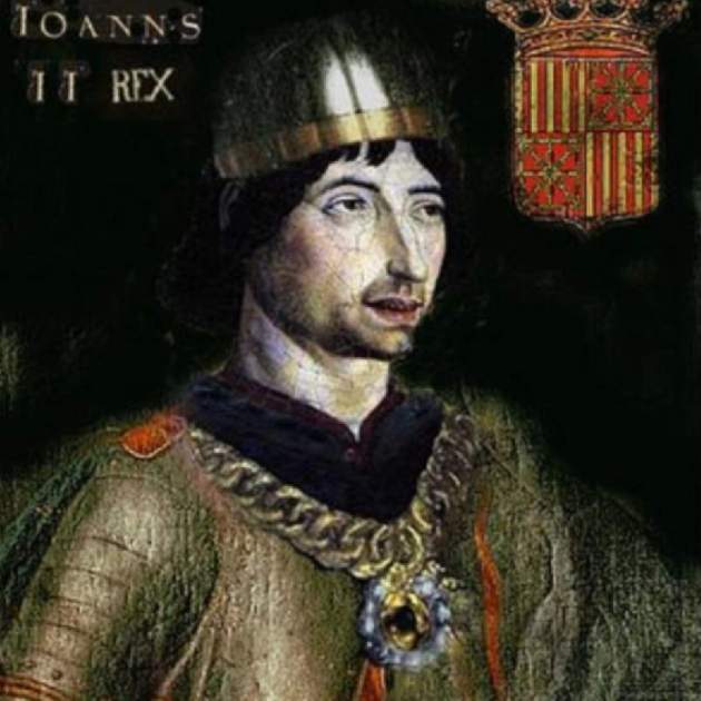 Representació de Joan II, pare de Ferran el Catòlic. Font: MNAC. Barcelona
