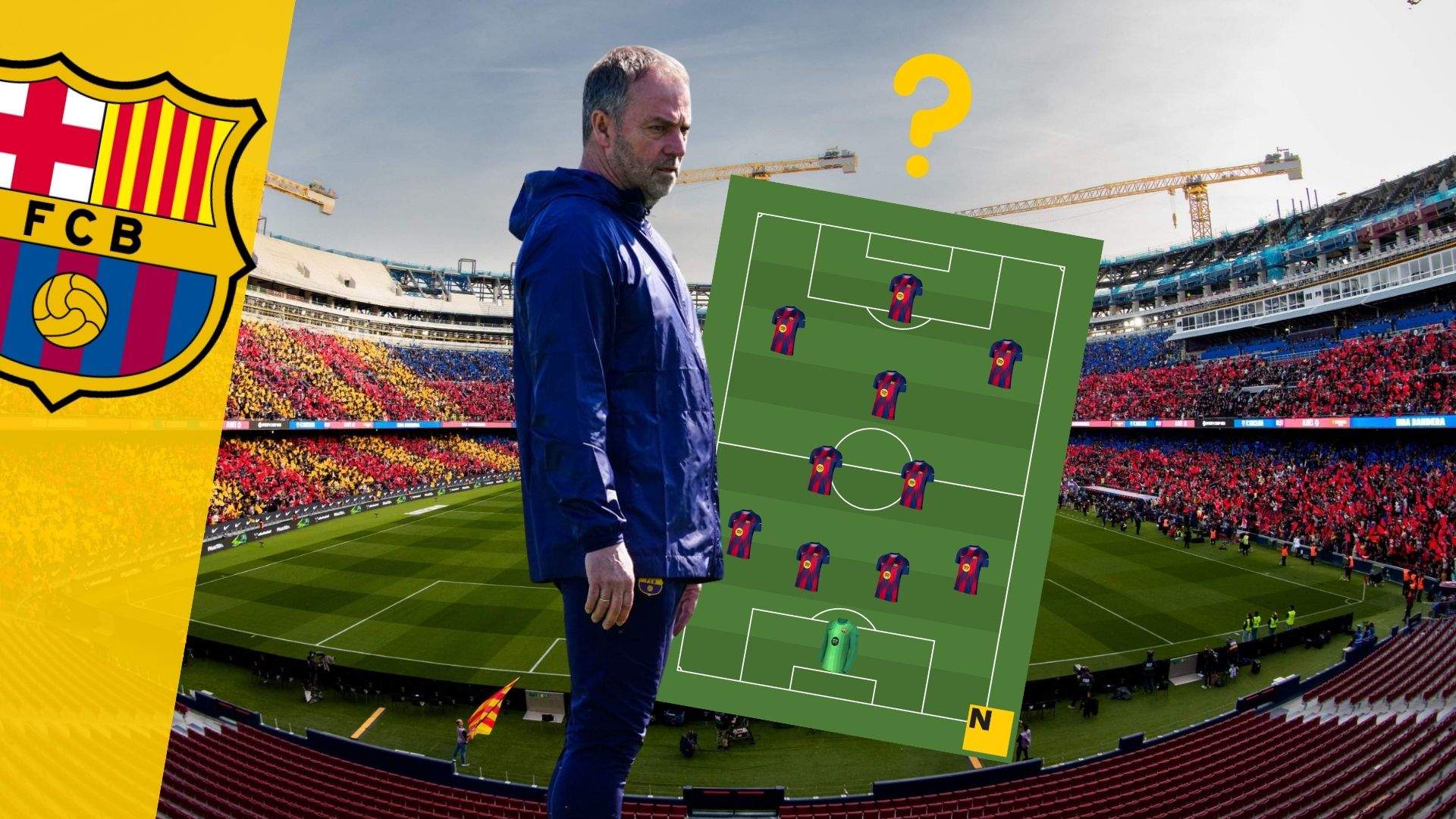 Posible alineación del Barça contra el Rayo Vallecano de LaLiga EA Sports: cuatro premiados