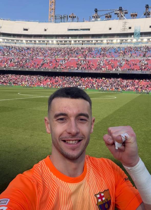 Joan Garcia, MVP del Barça Rayo IG