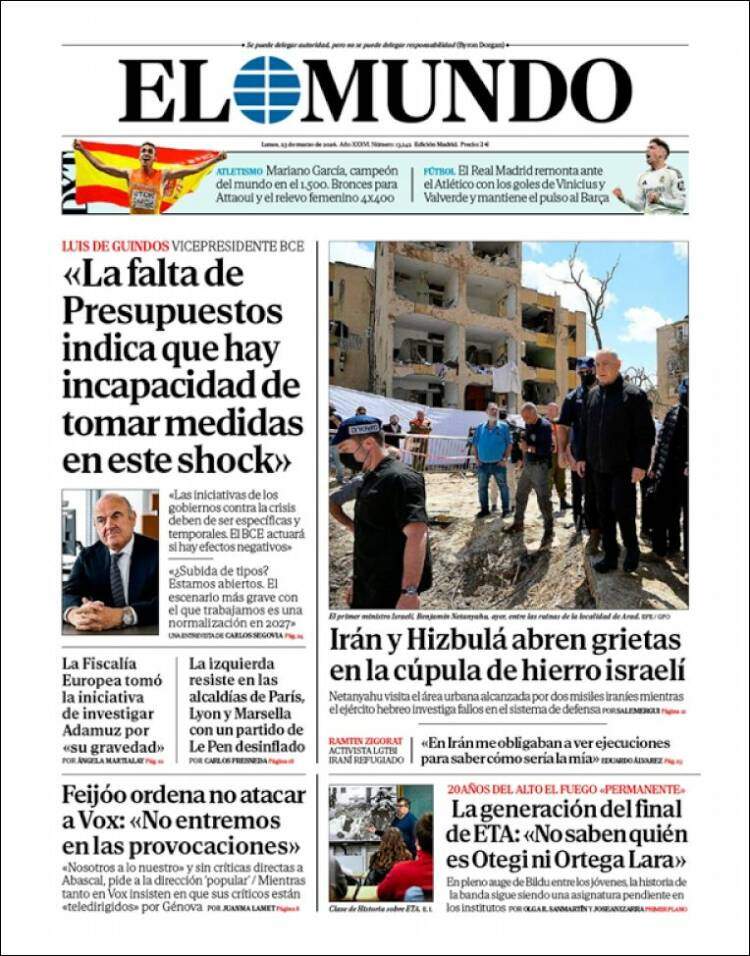 'El Mundo' 23 de març de 2026 