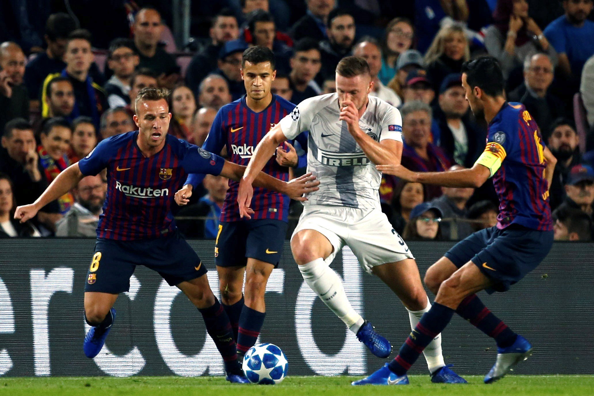 El Barça no ha ganado nunca en el Giuseppe Meazza