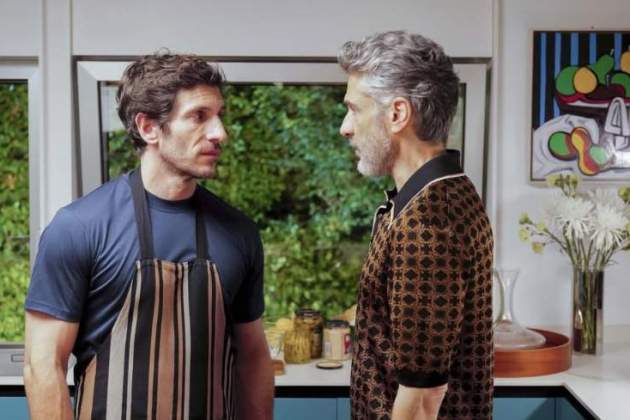 Quim Gutiérrez y Leonardo Sbaraglia en 'Amarga Navidad' Quim Gutiérrez y Leonardo Sbaraglia en 'Amarga Navidad'