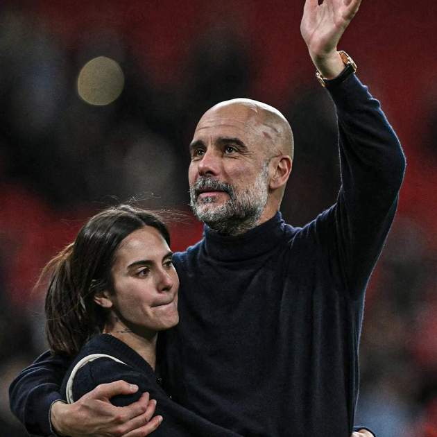 Pep Guardiola i Maria Guardiola molt emocionats / Instagram