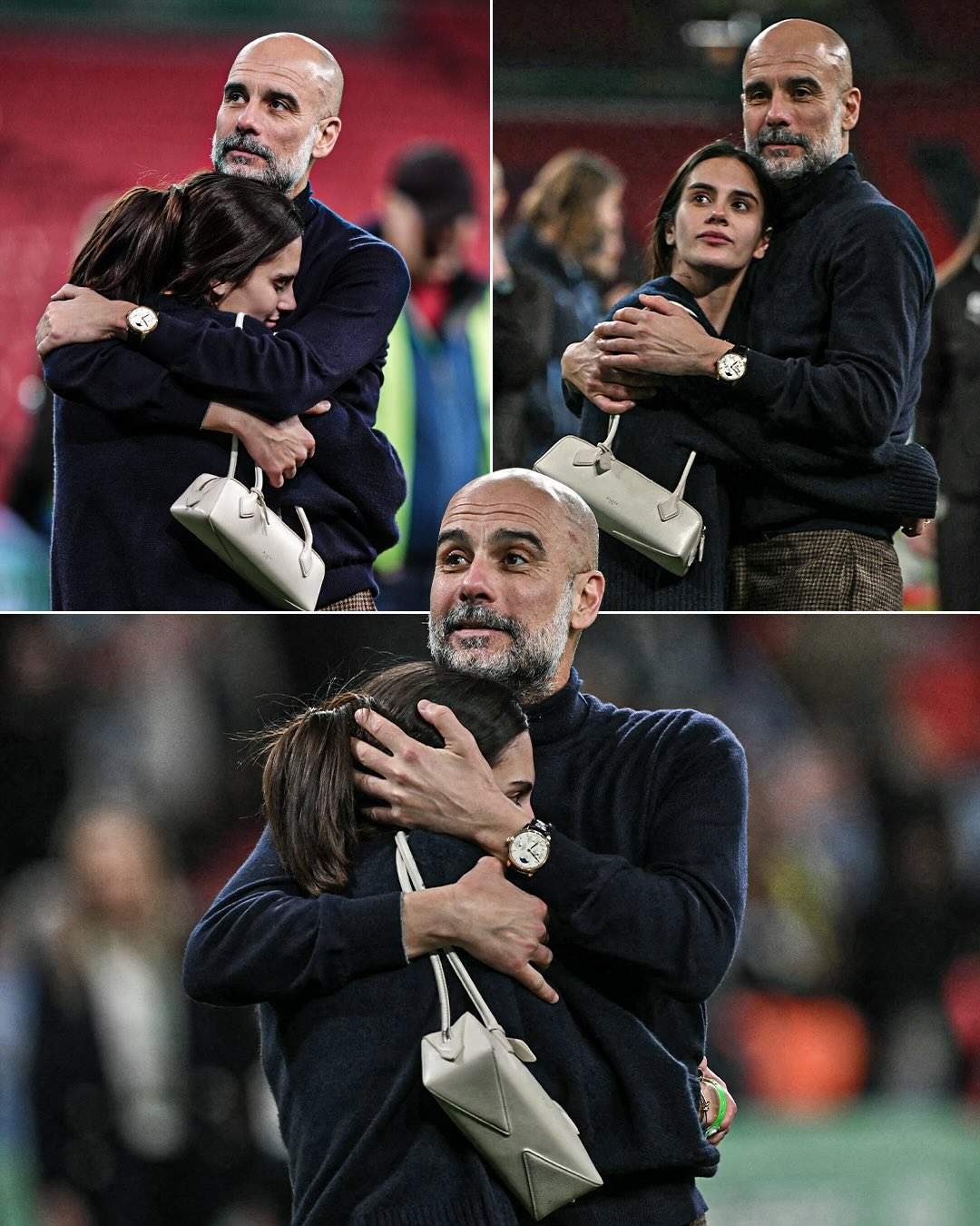 Pep Guardiola i Maria Guardiola, molt emocionats / Instagram