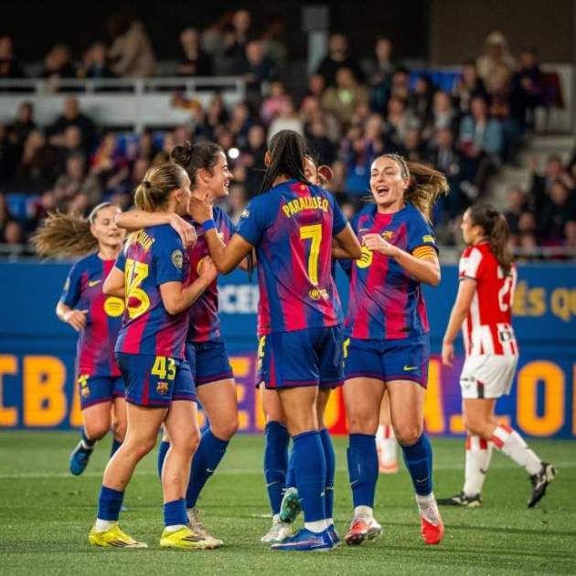 Imatges de l'últim partit del Barça femení   Instagram