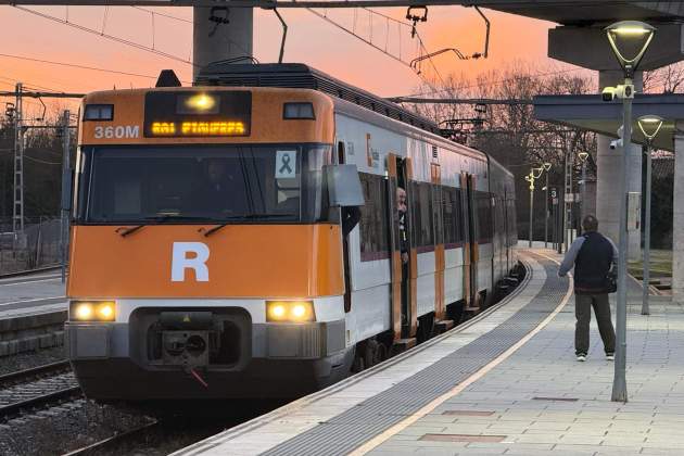 Imatge d'un tren de Rodalies / ACN Imatge d'un tren de Rodalies / ACN