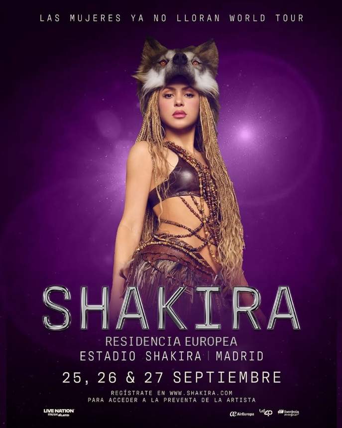 Shakira visita Espanya amb 'Las mujeres ya no lloran' / Instagram