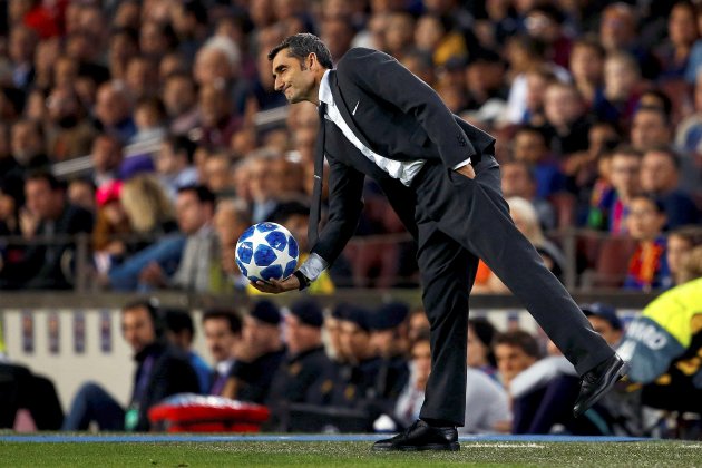 Ernesto Valverde Barça Inter Champions   EFE