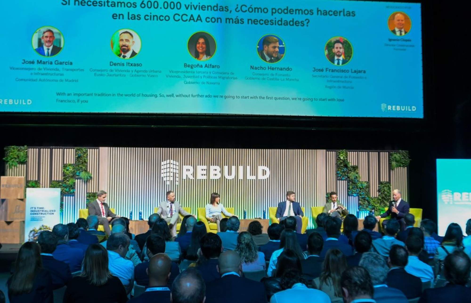 Rebuild 2026 convertirà Madrid en capital internacional de la construcció industrialitzada