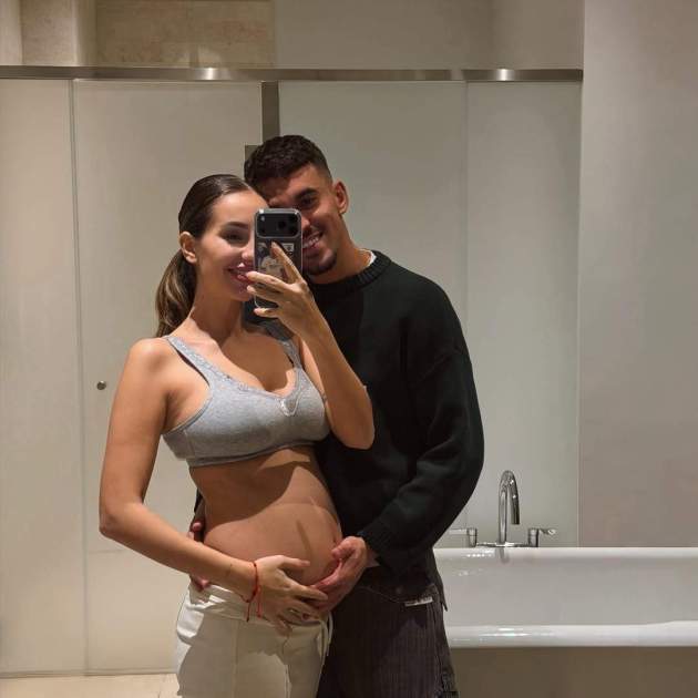 Luna Serrat i Dani Ceballos / Instagram