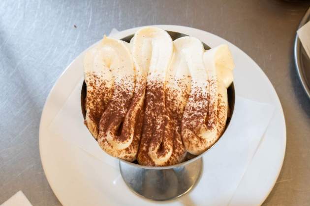 El “tiramiso” del Superauto. / Foto: Marta Garreta