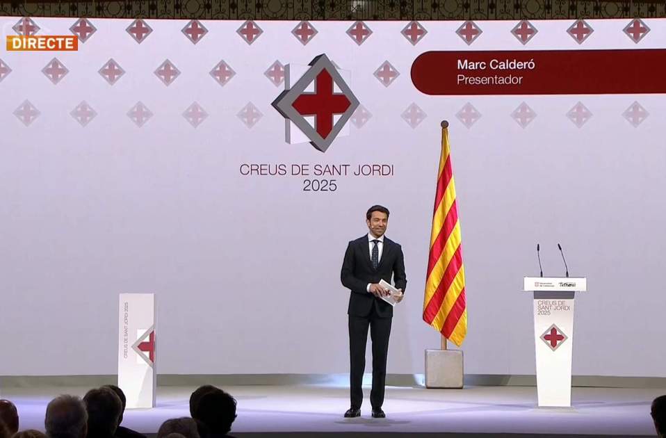 Marc Calderó presenta las Cruces de Sant Jordi, 324