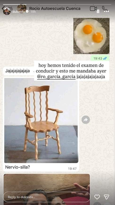 Dulceida, el matí que s'examinava de l'examen de conduir / Instagram
