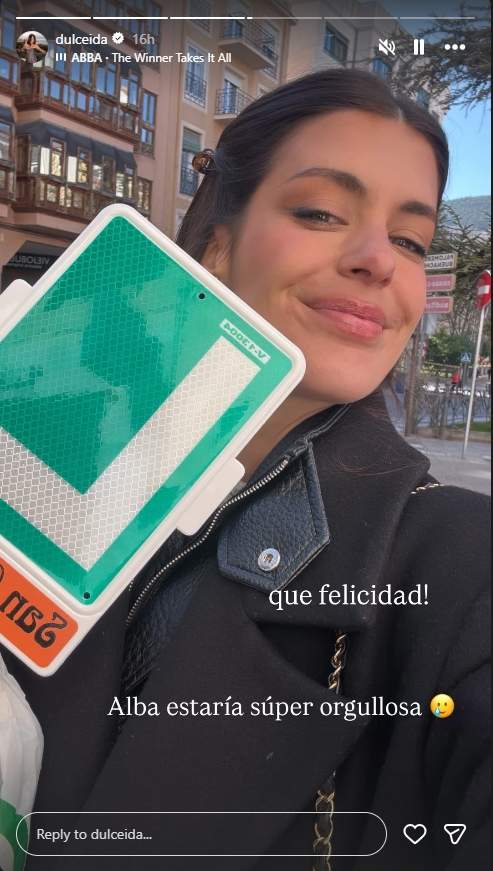 Dulceida aprova el carnet de cotxe / Instagram