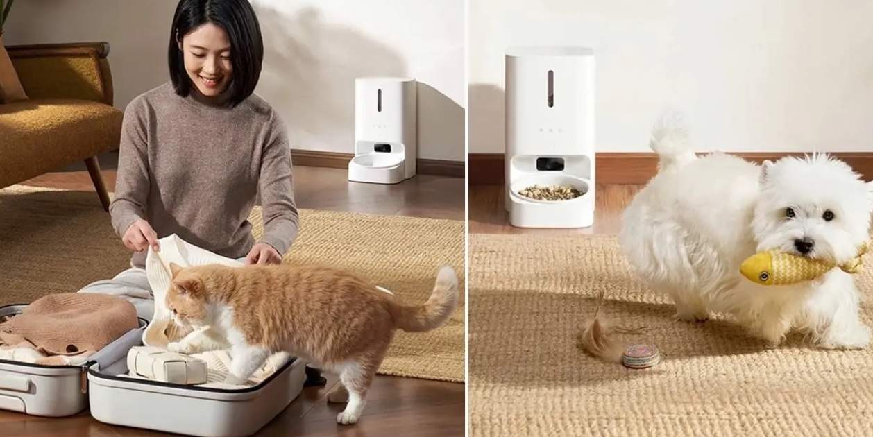 Així és el nou menjador de Xiaomi que reconeix les teves mascotes mitjançant IA