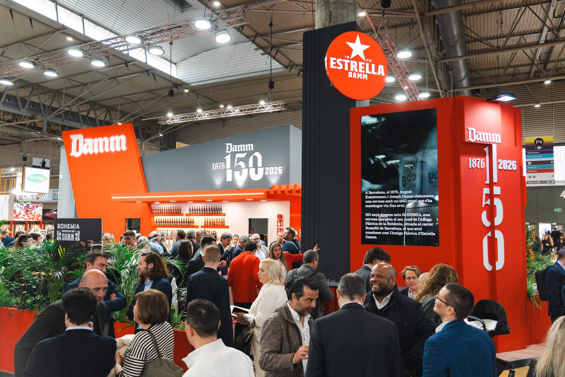 Damm celebra su 150º aniversario en Alimentaria