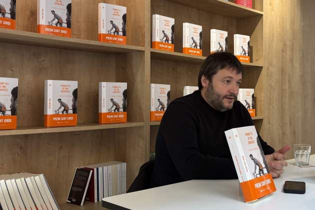 Carles Rebassa, autor de 'Prometeu de mil maneres' / Adrià Asbert