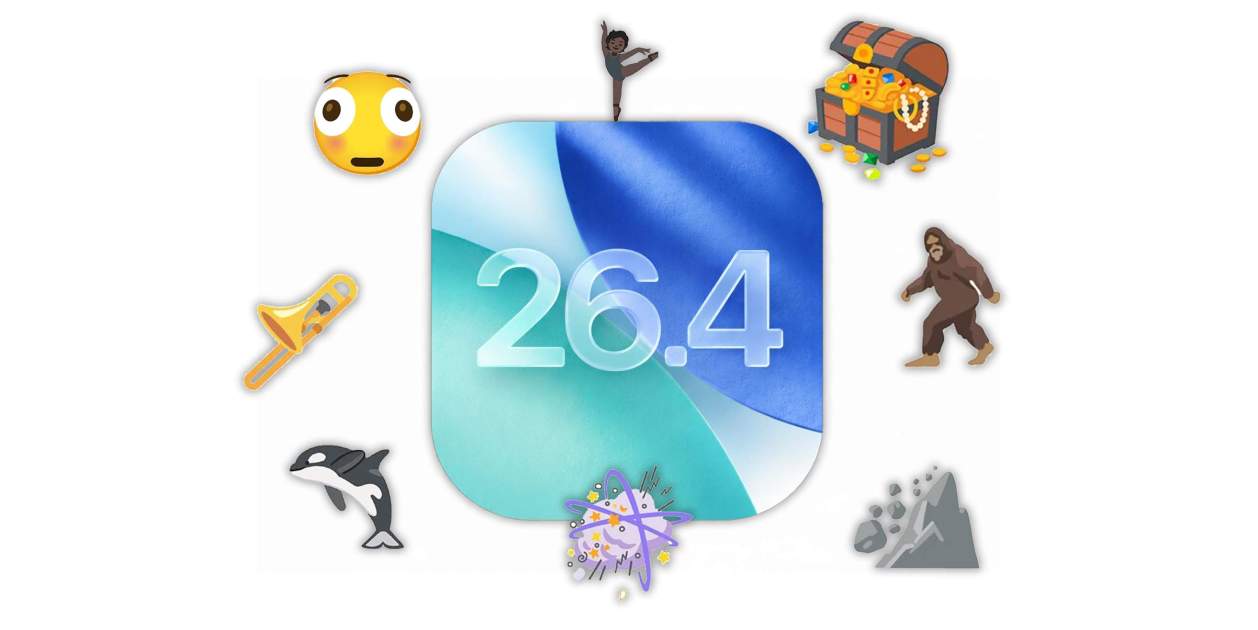 Nous emojis d'iOS 26.4