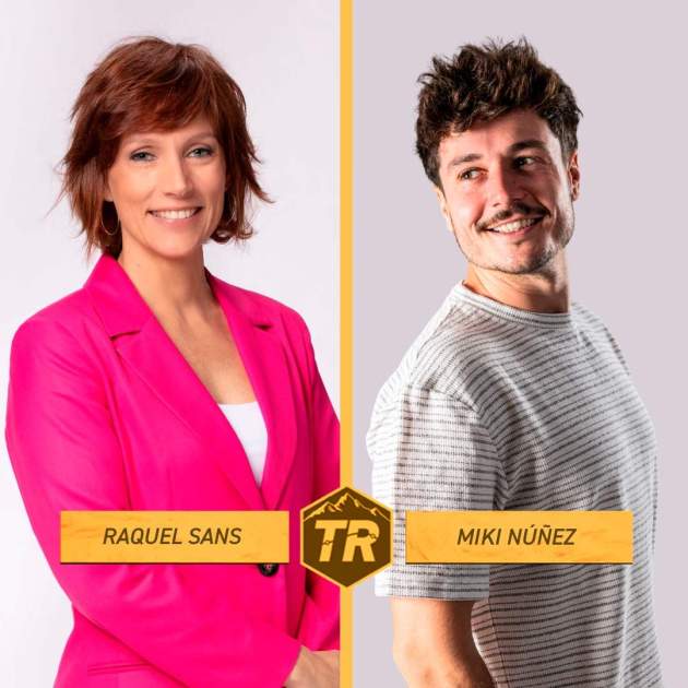 Raquel Sans y Miki Núñez, concursantes de 'La travessa VIP' / Instagram