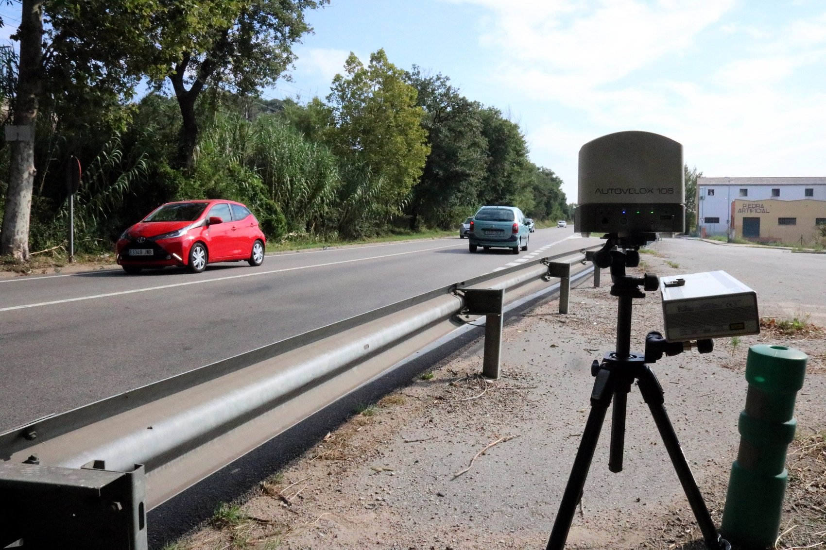 El radar que no funciona però evita accidents