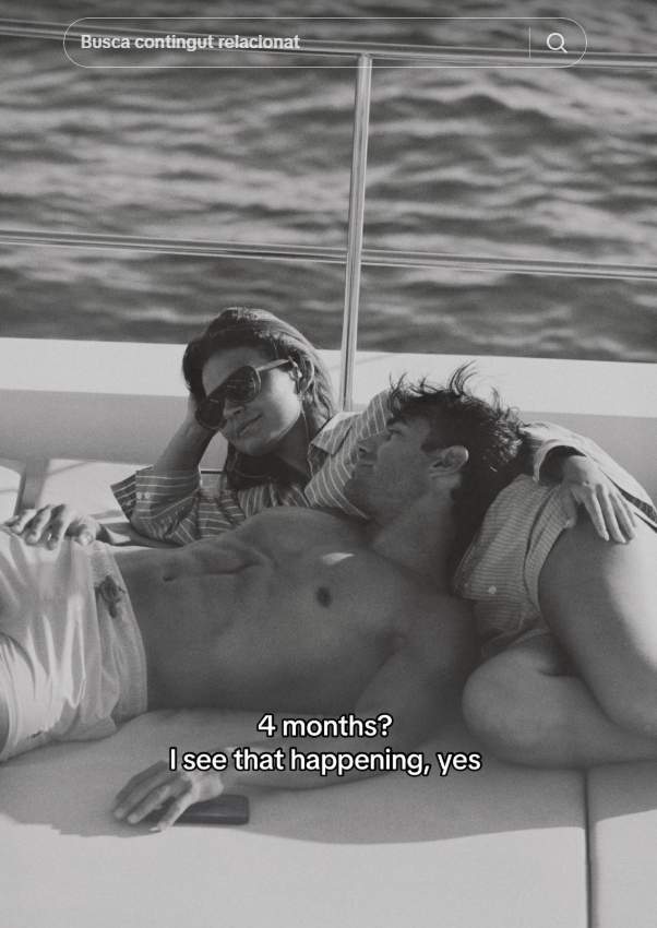 Laura Escanes i Joan Verdú quan portaven quatre mesos   TikTok