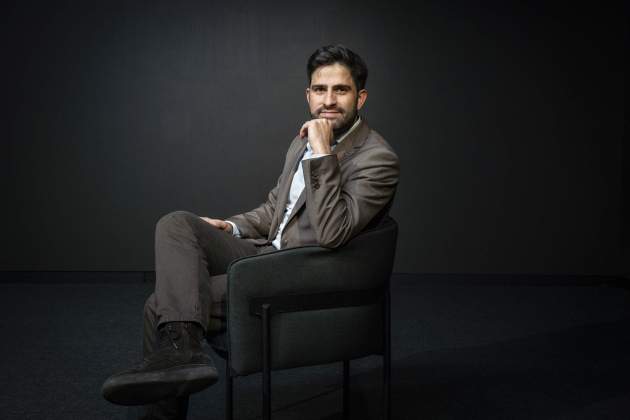 Entrevista a Sergi Perramon, líder d'Avenç Nacionalista a Manresa / Foto: Carlos Baglietto