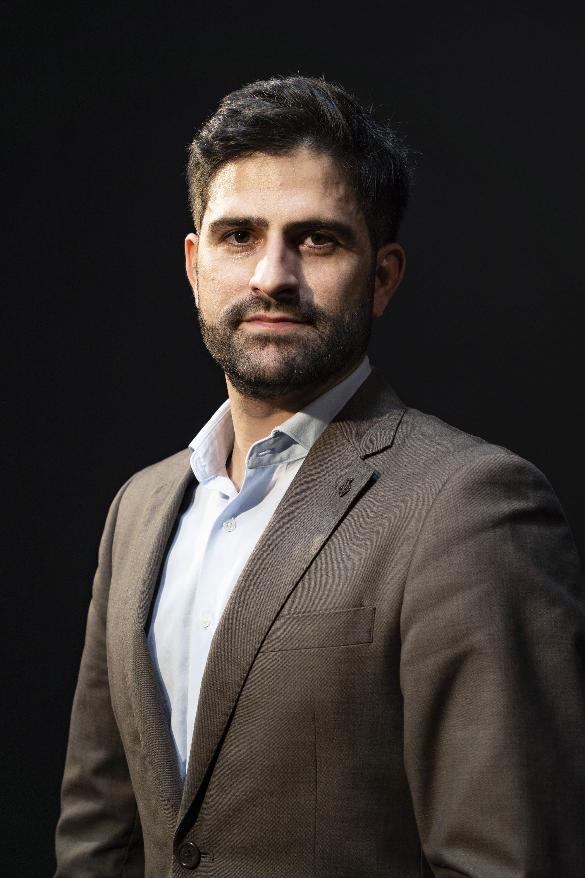 Entrevista a Sergi Perramon, líder d'Avenç Nacionalista a Manresa / Foto: Carlos Baglietto