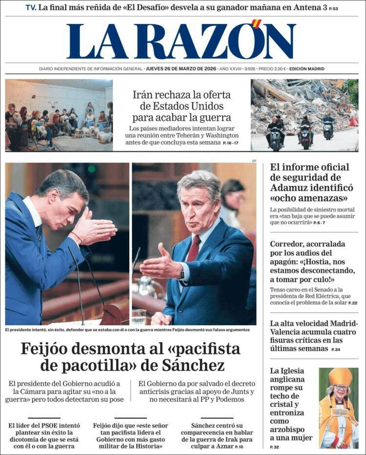 'La Razón' 26