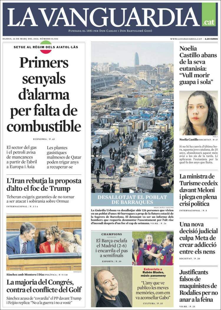 'La Vanguardia' 26