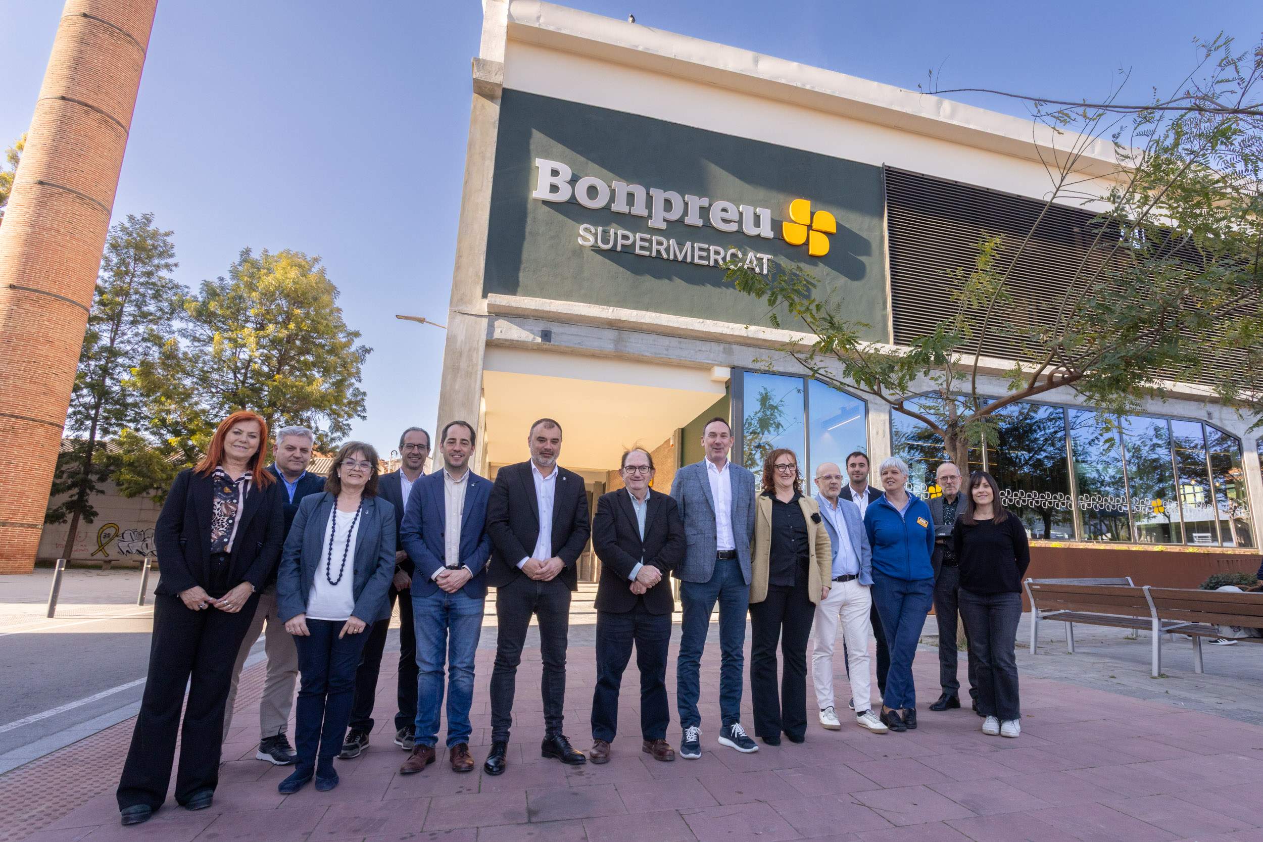 El Grupo Bon Preu inaugura un nuevo supermercado en Terrassa, en la antigua fábrica textil Sala Badrinas