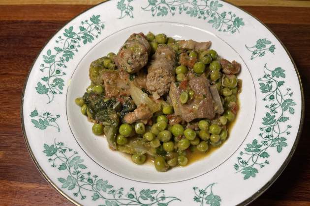 Guisantes ahogados. / Foto: Raquel Sánchez Guisantes ahogados. / Foto: Raquel Sánchez