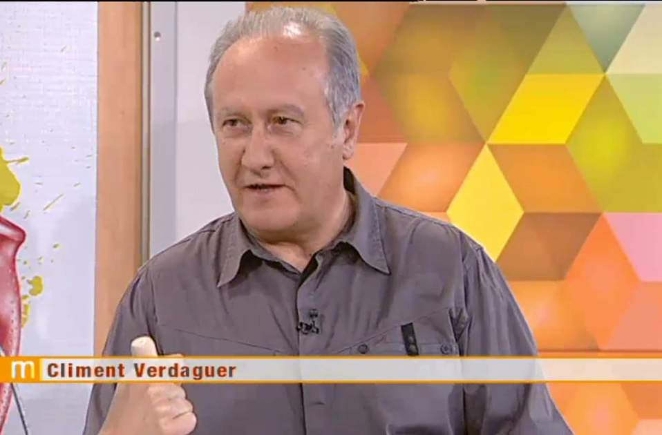 Climent Verdaguer en Els matins hace 20 años, TV3