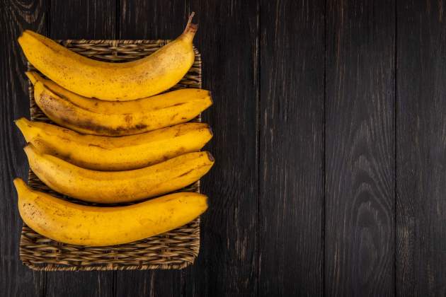 Plátanos maduros / Foto: Freepik